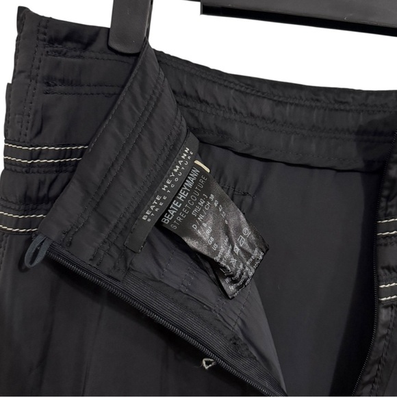 Beate Heymann Street Couture Layered Slip Maxi Skirt Size 8 Black Alt Edgy Goth - Picture 5 of 8